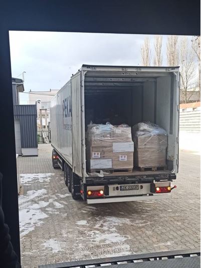 The Sister City of Kielce Handed Over 15 Tons of Humanitarian Aid to Vinnytsia